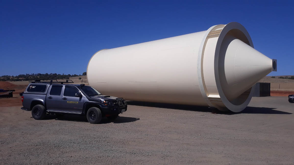 1 off 4 large tanks (16m long x 5m diameter)-Abrasive blast-Epoxy prime-Polyurethane top coat-Before, blasting, priming and top coating-Finished-1