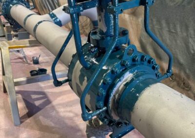 Under ground pipe project