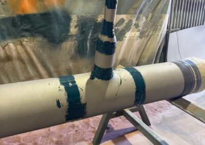 Under ground pipe project