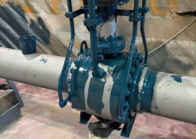 Under ground pipe project