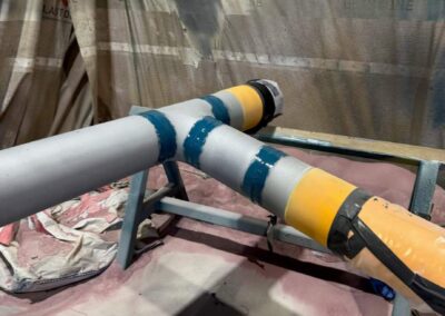 Under ground pipe project