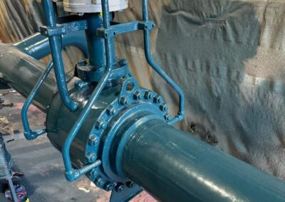 Under ground pipe project